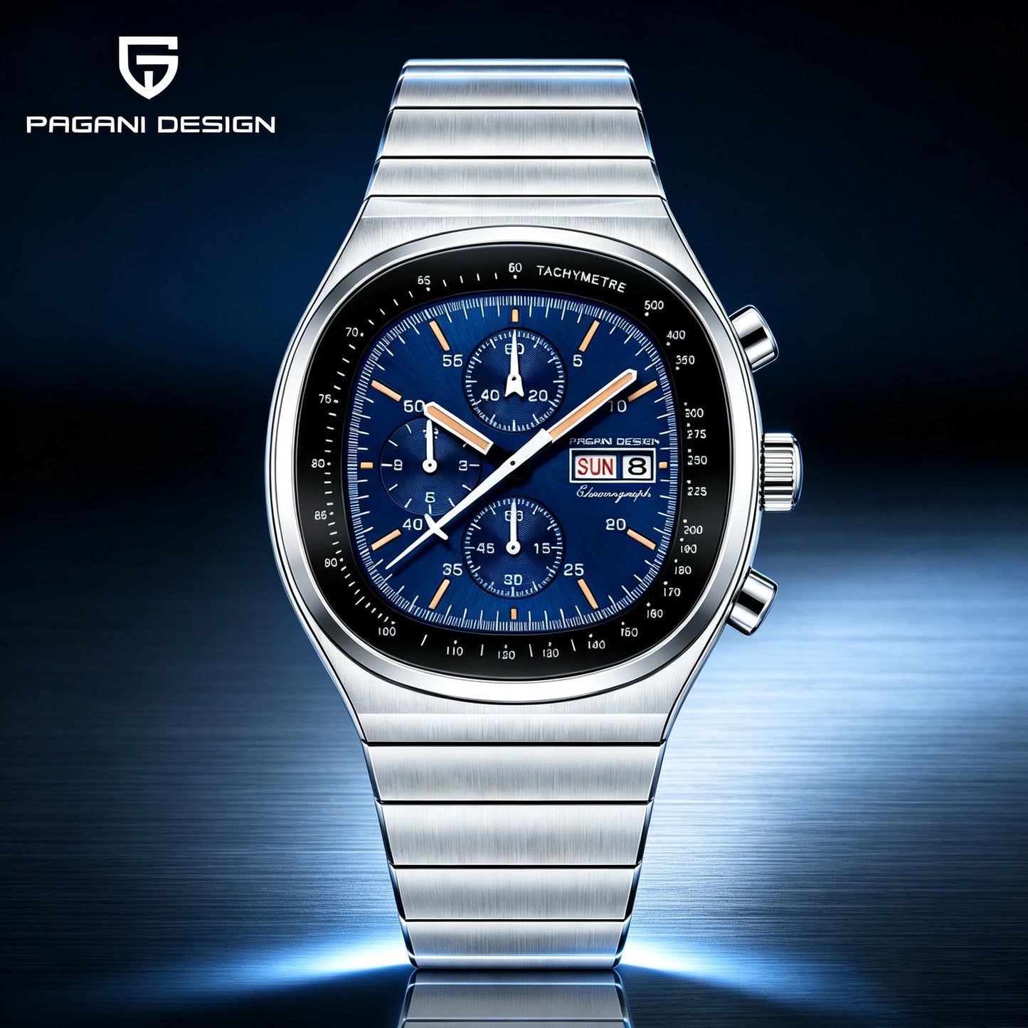 The Real Deal for Speed — PAGANI DESIGN PD1819 Chronograph, Japanese Movement, Sapphire, 100M [Colour Options]