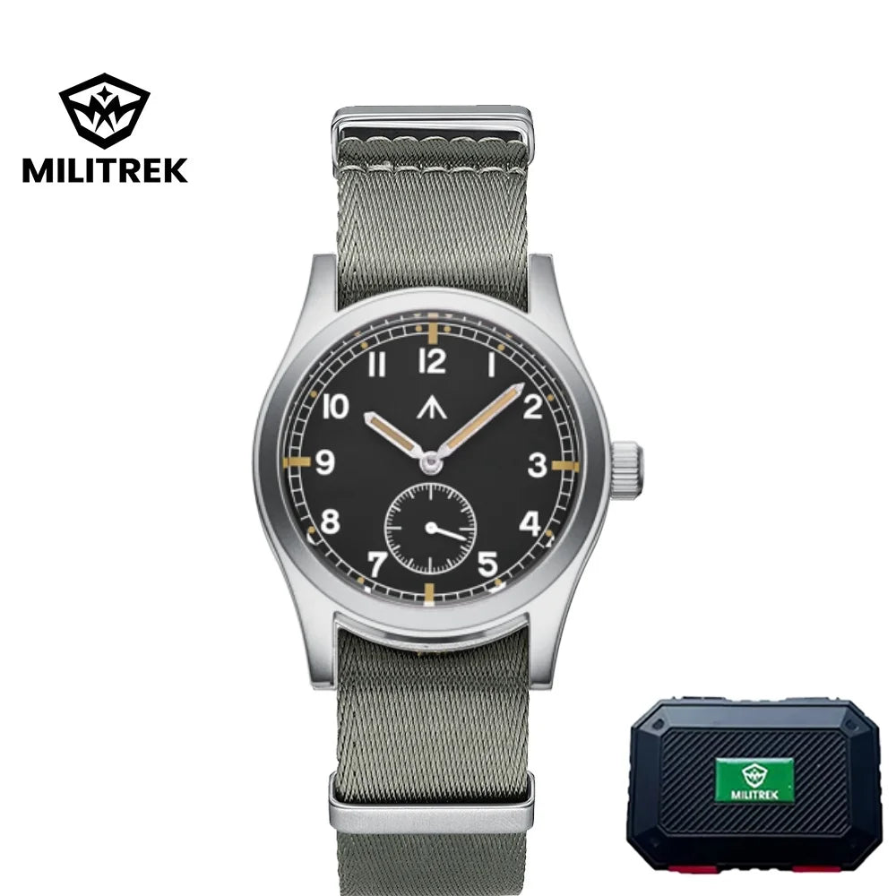 Serious Military Style, Honest Price — MILITREK Retro Watch, Sapphire Crystal, 100M [Strap & Colour Options]