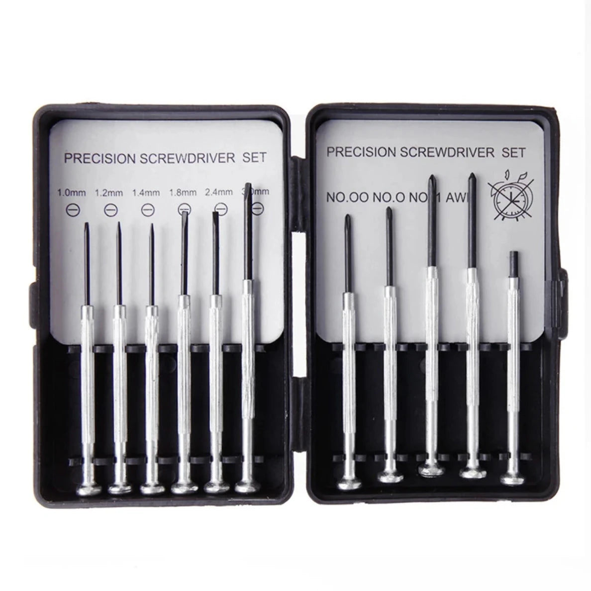 11-Piece Micro Precision Screwdriver Set — For Watches & Other Small Repairs