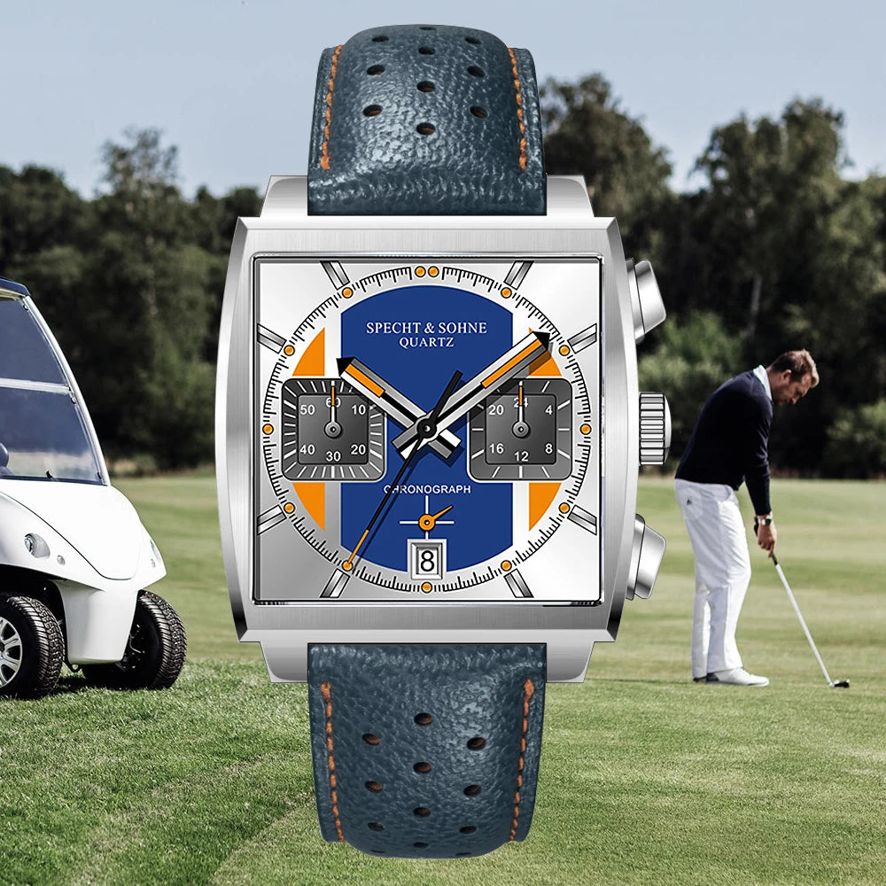 Effortless Sophistication — Specht&Sohne SP0009-8 Chronograph, Miyota VK64, Roman Numeral Dial