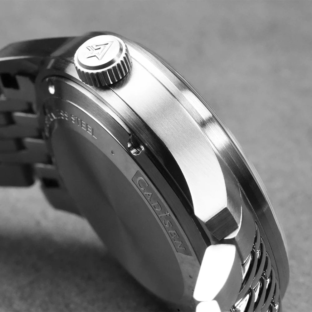 Cadisen C8244 — Automatic Watch, Miyota 8215 Movement, Sapphire, 100M Water Resistant [Multiple Colour Options]