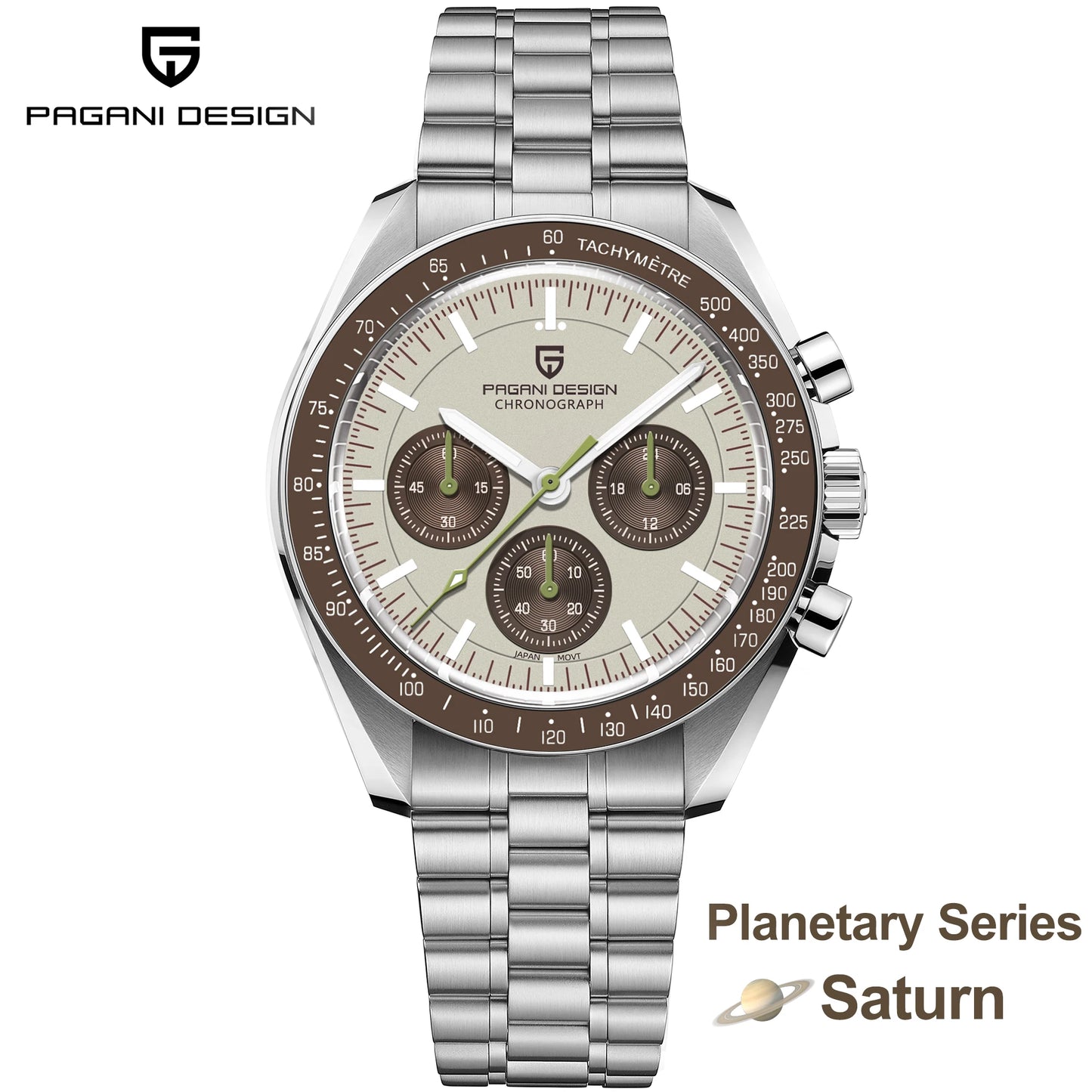 Tribute Collection — Pagani Design PD-1701 Chronograph, Fifth Generation, Tachymeter Bezel