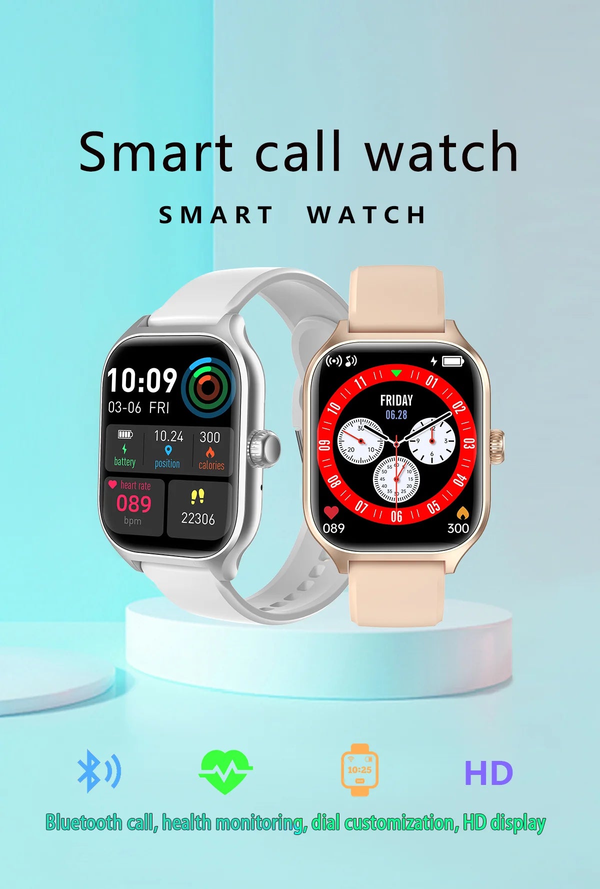 Serious Features, Small Price — HOMEFISH H9 Pro Max Smart Watch for Calls, Fitness & Wellness