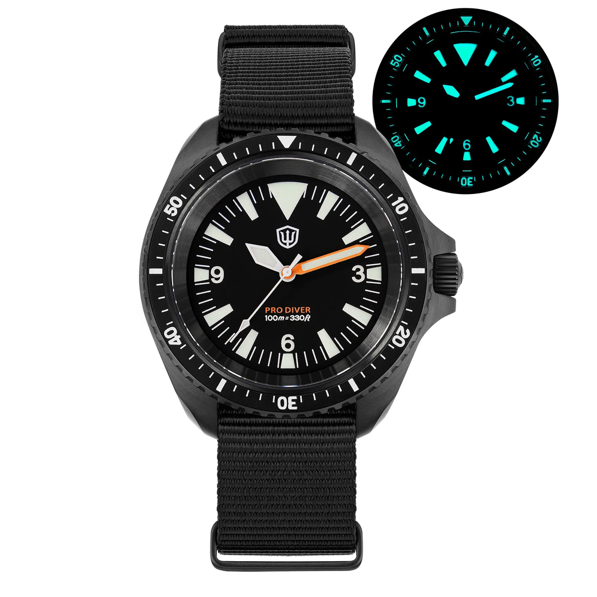 Watchdives WD1980 V3 — Sapphire Crystal, Sweep-Second Quartz, 100m Water Resistant Modern with a Vintage Twist!