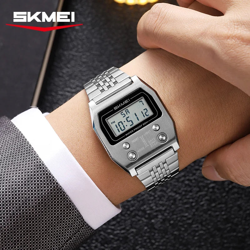 Not Your Average Digital Watch — SKMEI 2460 Retro LED  Display Sports Watch Genuinely Different