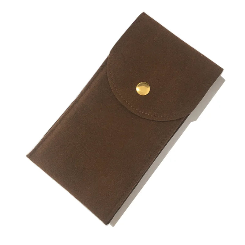 Keep It Dust-Free, Wherever You Go — Protective Velvet Watch Travel Pouch