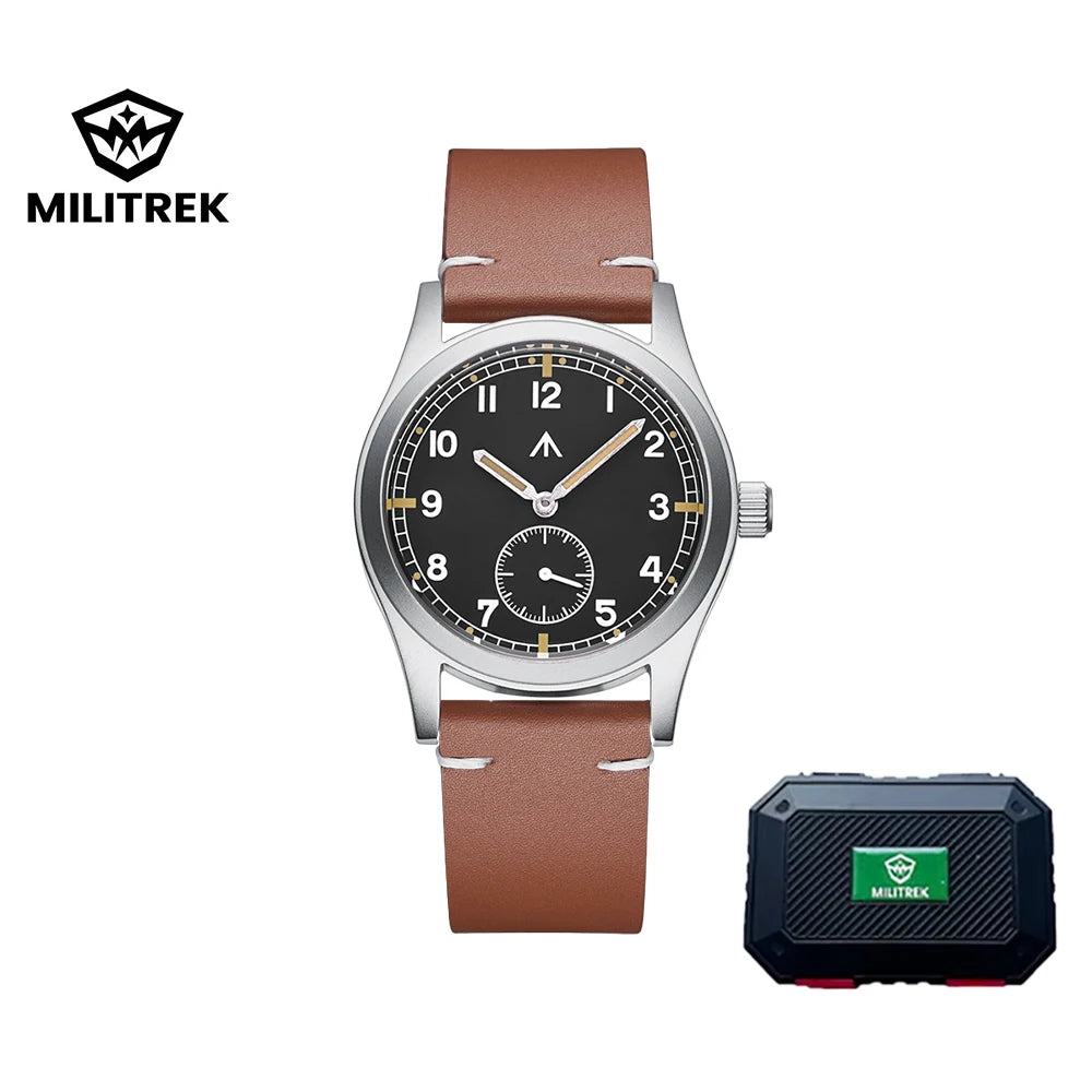 Serious Military Style, Honest Price — MILITREK Retro Watch, Sapphire Crystal, 100M [Strap & Colour Options]