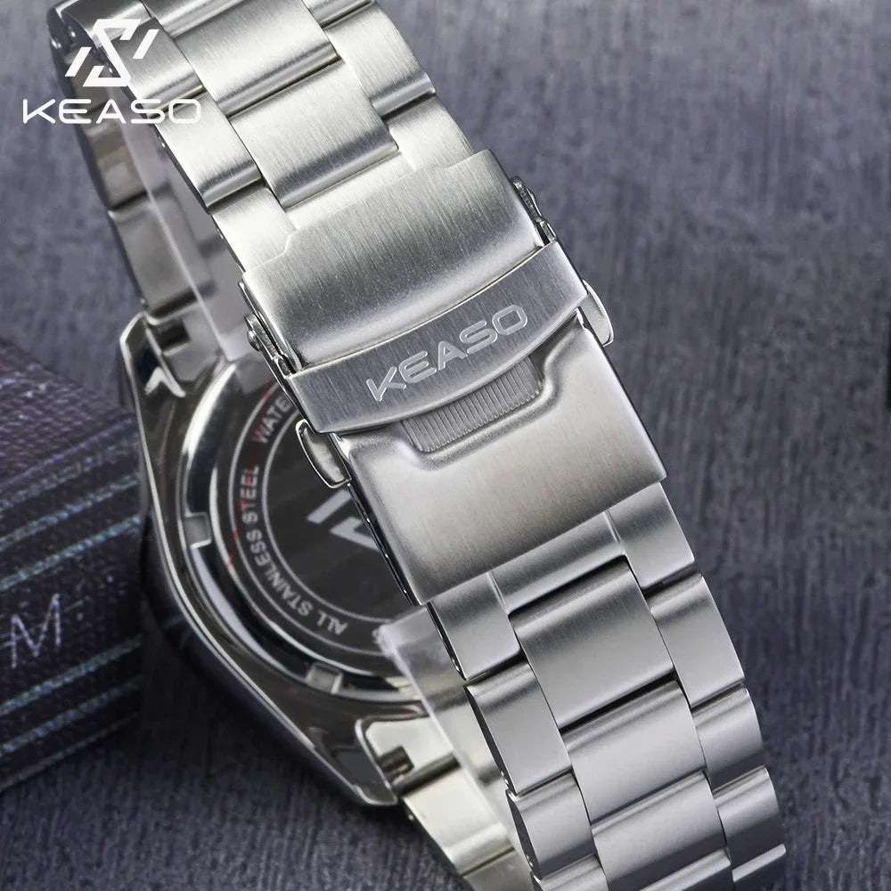 Beautiful KEASO Tribute Dive Watch with high specs — 200M, Sapphire, MIYOTA 2035 Quartz, Bright Bold Dial Options