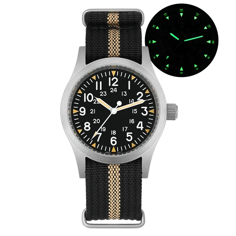 Real Value, Real Movement — Militado ML05 Military Watch, Genuine Miyota, 100M [Colour Options]