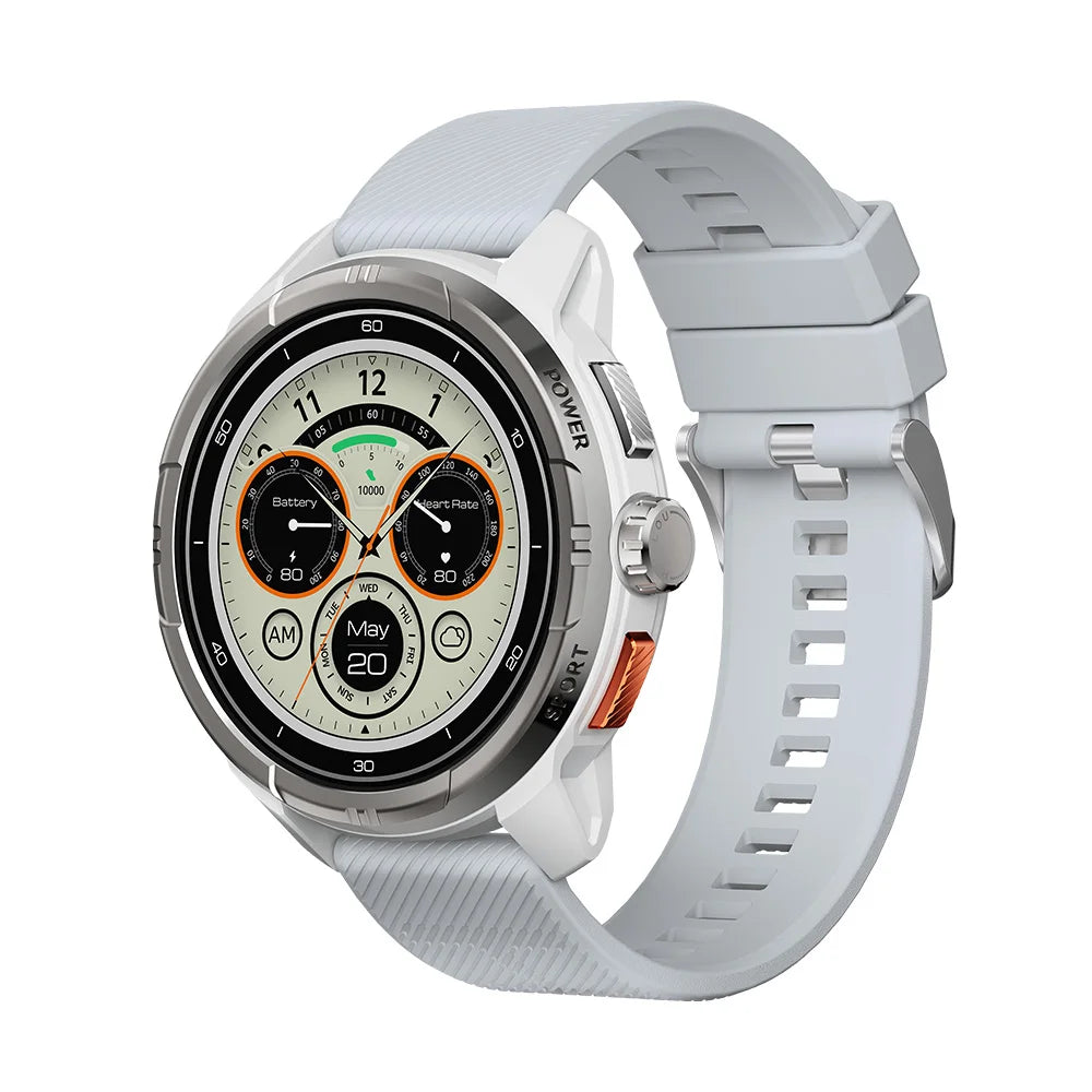 Solar Ultra GPS Smartwatch - 1.6" AMOLED Display, 22-Day Battery, 170 Sport Modes [Multiple Colour Options]