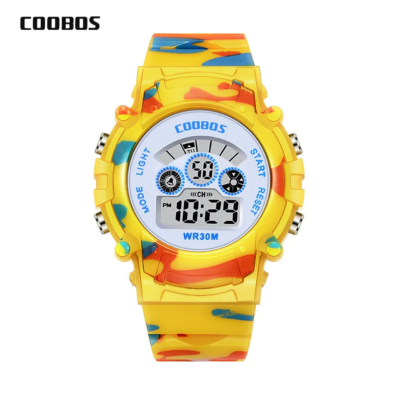 Ready for Anything — Fun Sports Digital Watch for Kids Boys & Girls [Multiple Colour Choices]