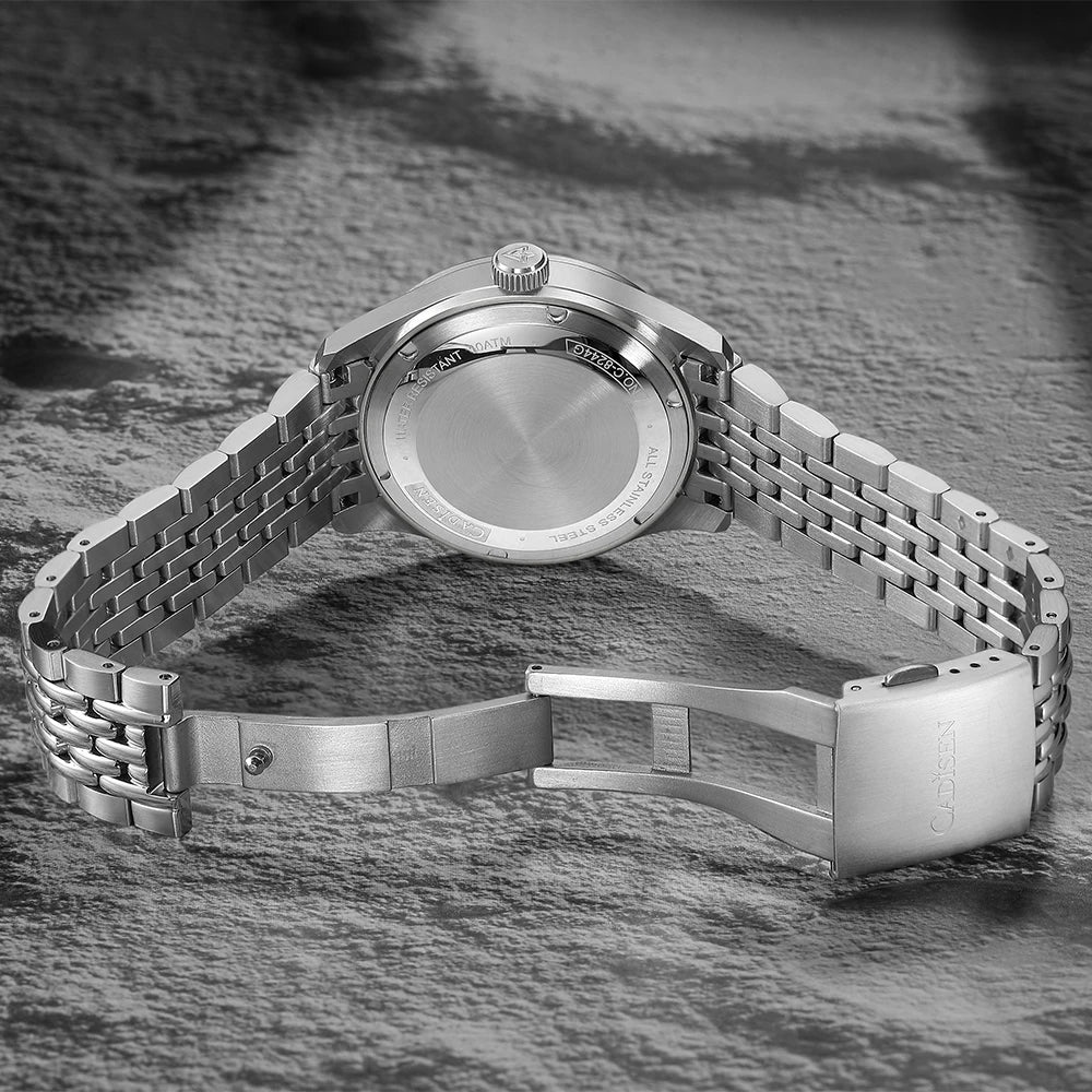 Cadisen C8244 — Automatic Watch, Miyota 8215 Movement, Sapphire, 100M Water Resistant [Multiple Colour Options]