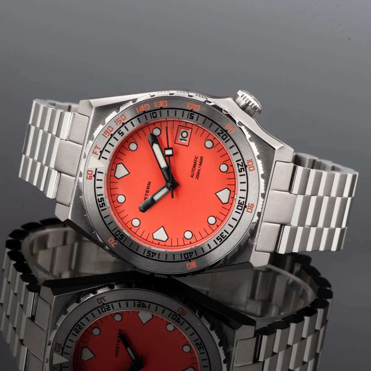 Seestern SUB600T V3 — Genuine Seiko Movement, Bright Dial Options, Ceramic Bezel, 200M Sapphire