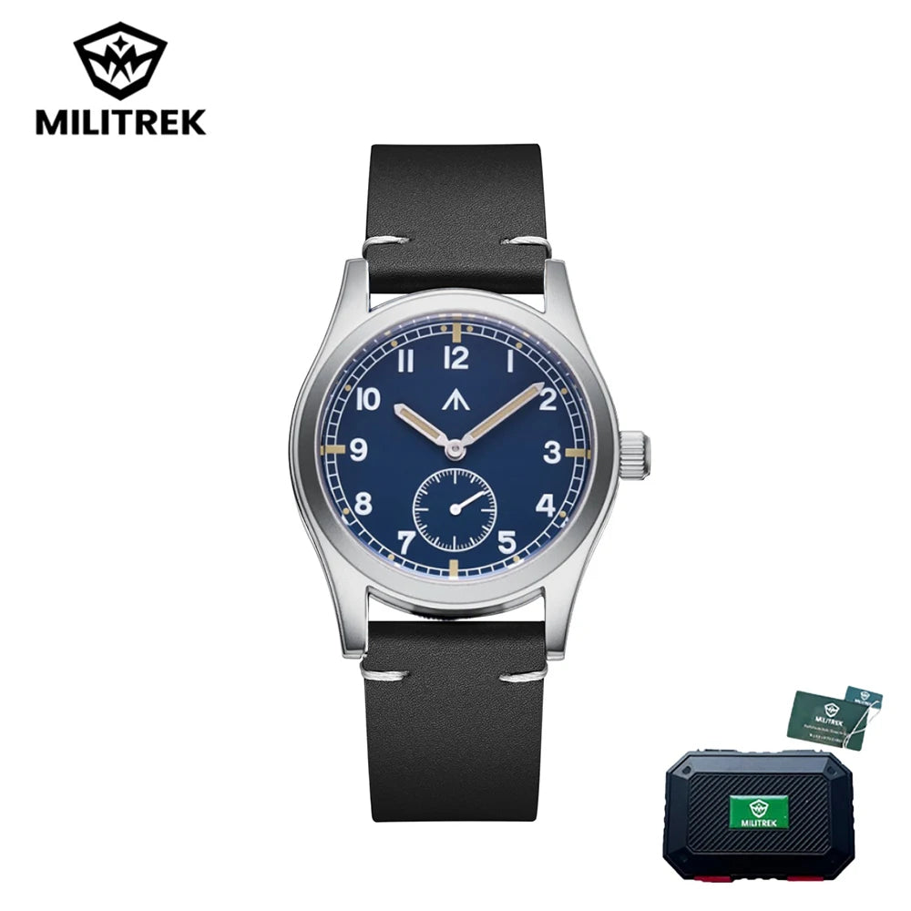 Serious Military Style, Honest Price — MILITREK Retro Watch, Sapphire Crystal, 100M [Strap & Colour Options]
