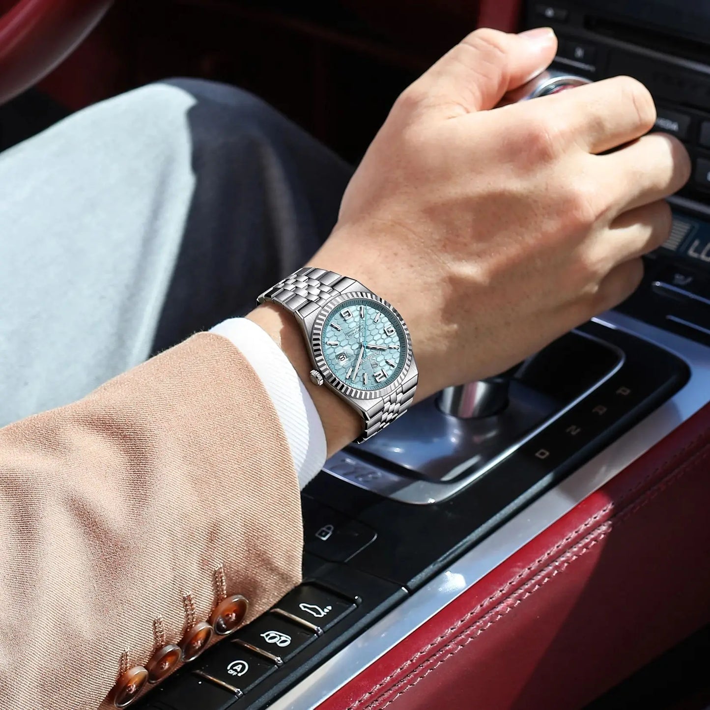 Stunning POEDAGAR Women's Watch — Crystal-Accented, Stainless Steel, Looks Far More Expensive Than Its Price [Multiple Dial & Colour Options]