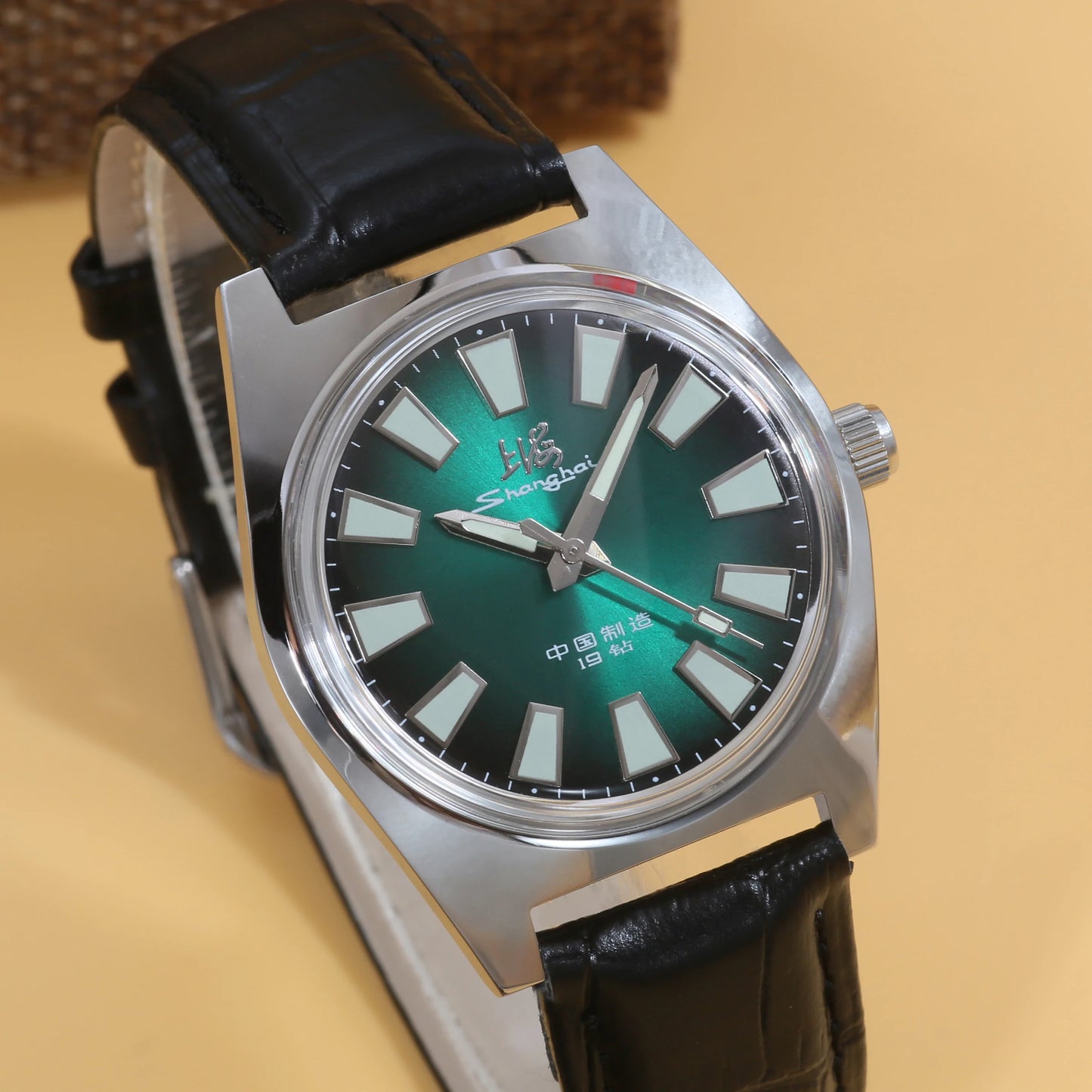 A Genuine Piece of History — Shanghai 7120 Hand-Wind Mechanical Watch, 36mm Case [Colour Options]