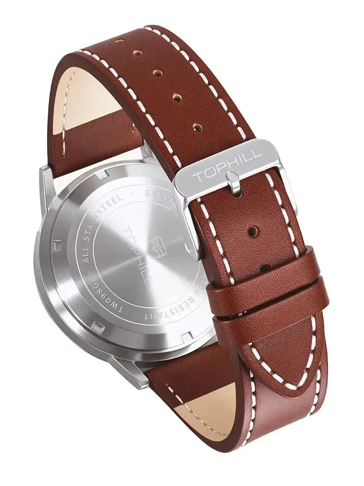 Stunning Vintage Style — TOPHILL TW098G Watch, Genuine Miyota Movement, Sapphire [Colour Options]