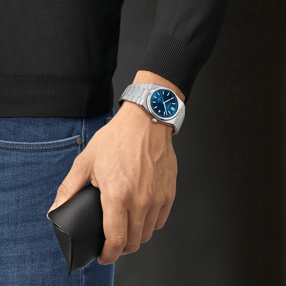 Iconic Looks Specht&Sohne Integrated-Bracelet Sport Watch — Sapphire Crystal, 100M Waterproof [Gold & Silver Strap Options]