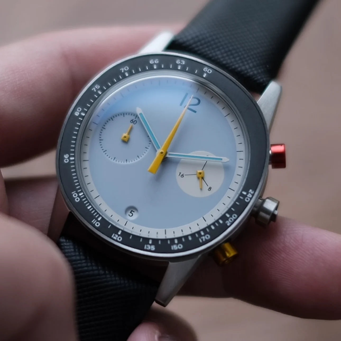 Mens CILOA Quartz Timer Dress Watch — Simplistic Design with Classic Good Looks, Zero Fuss