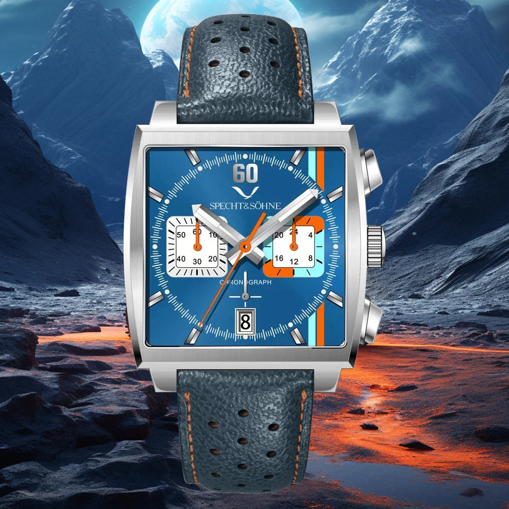 Effortless Sophistication — Specht&Sohne SP0009-8 Chronograph, Miyota VK64, Roman Numeral Dial