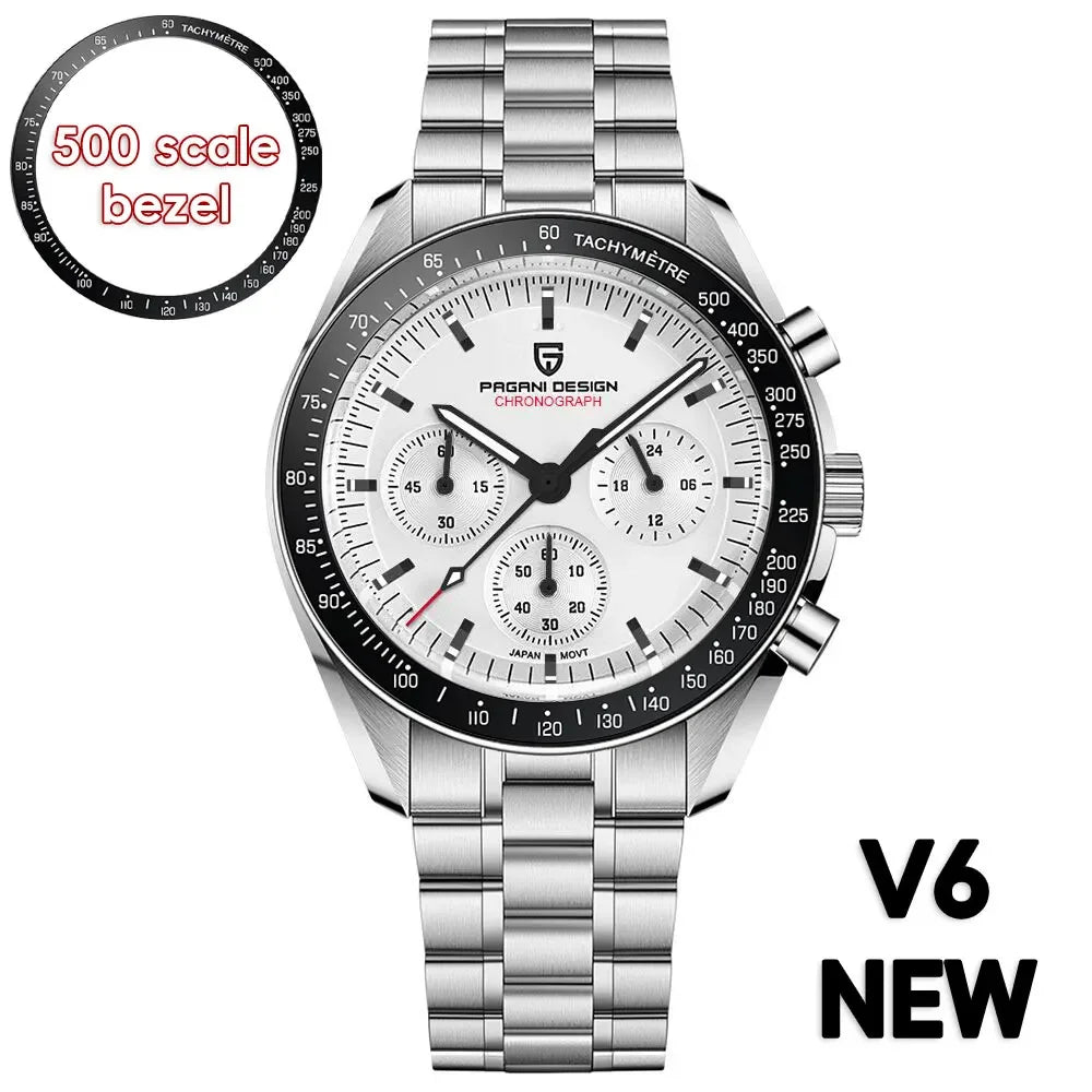 Tribute Collection — Pagani Design PD-1701 Chronograph, Fifth Generation, Tachymeter Bezel
