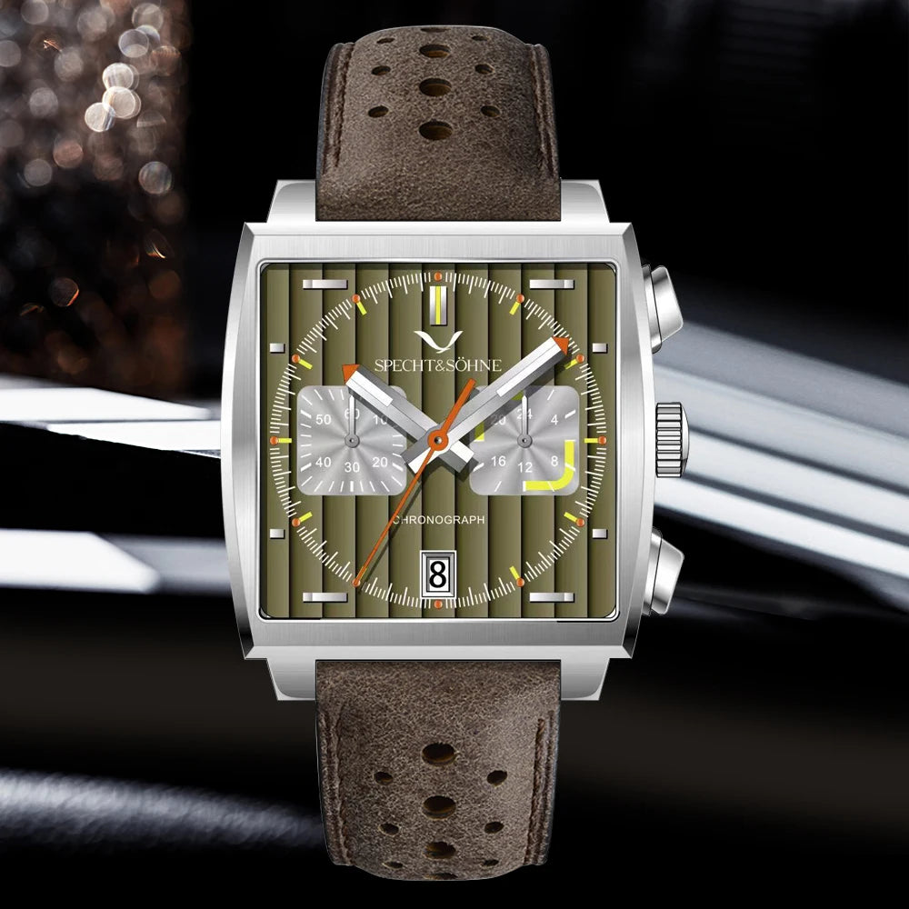 Effortless Sophistication — Specht&Sohne SP0009-8 Chronograph, Miyota VK64, Roman Numeral Dial