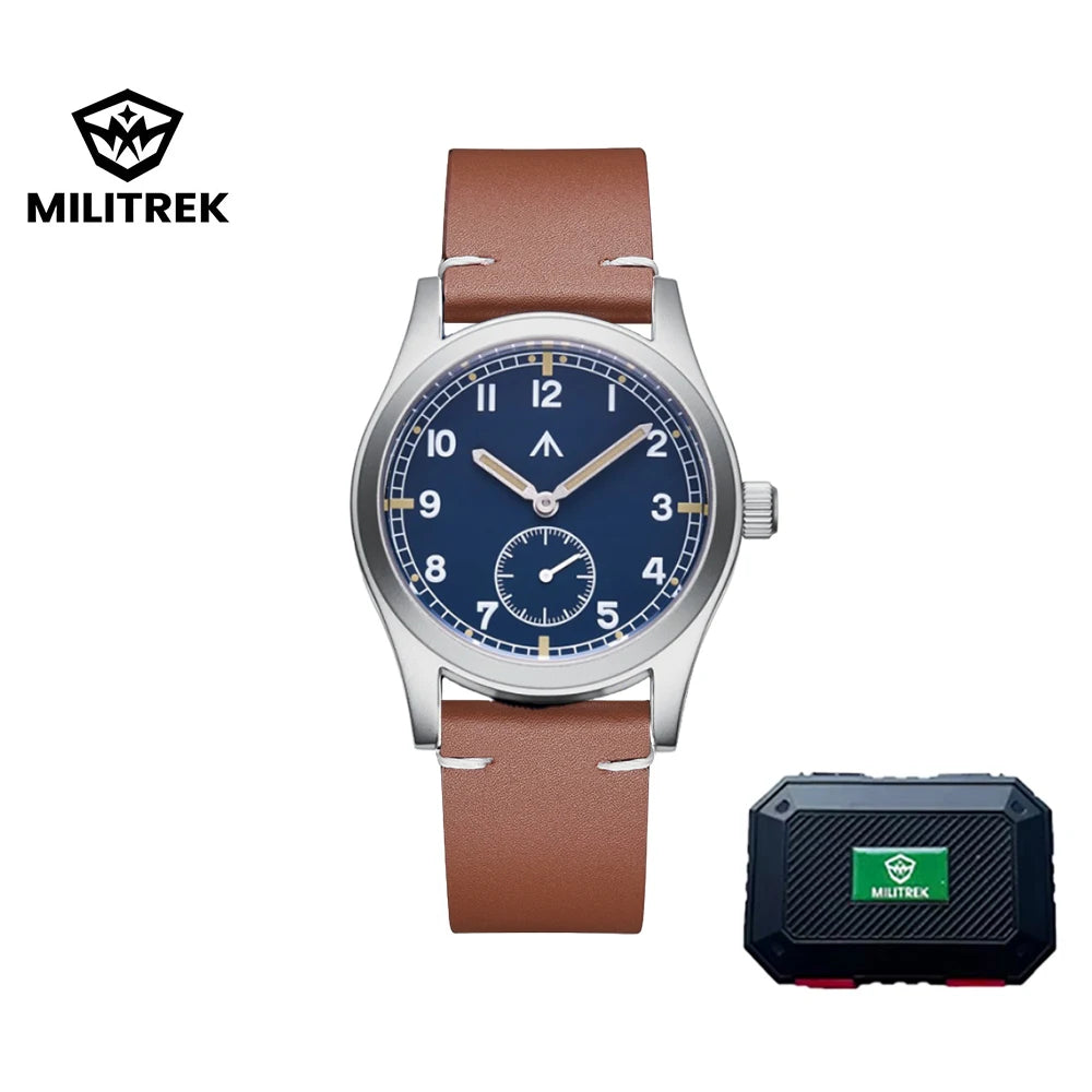 Serious Military Style, Honest Price — MILITREK Retro Watch, Sapphire Crystal, 100M [Strap & Colour Options]