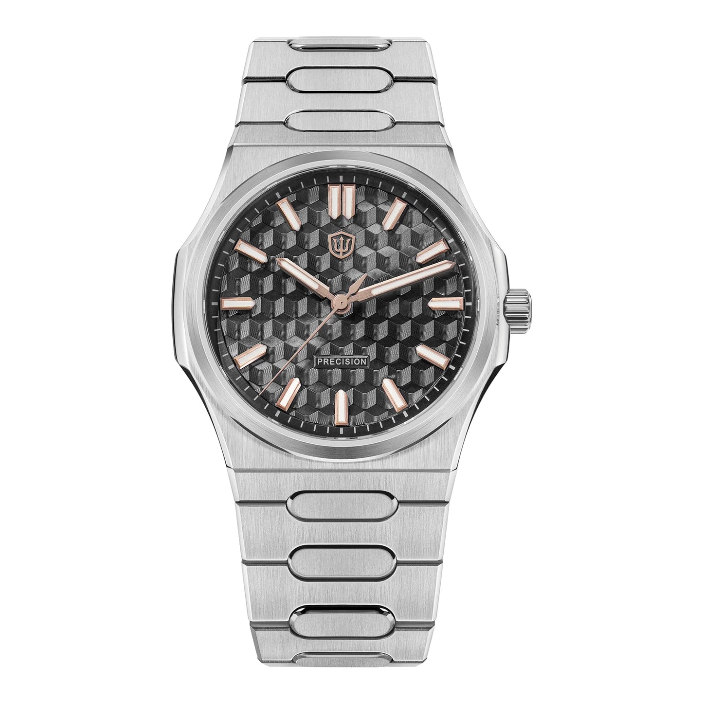Premium Watchdives WD0016B — Stunning Faceted Natural Stone Dial, Sweeping Quartz [Multiple Colour Choices]