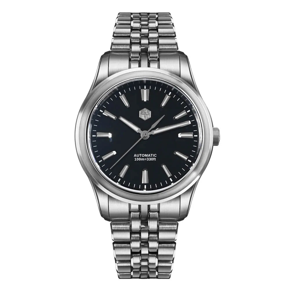 San Martin SN0144 — Head-Turning JianZhan Sunburst Dial, Genuine Miyota 90S5 Automatic, Sapphire AR Crystal
