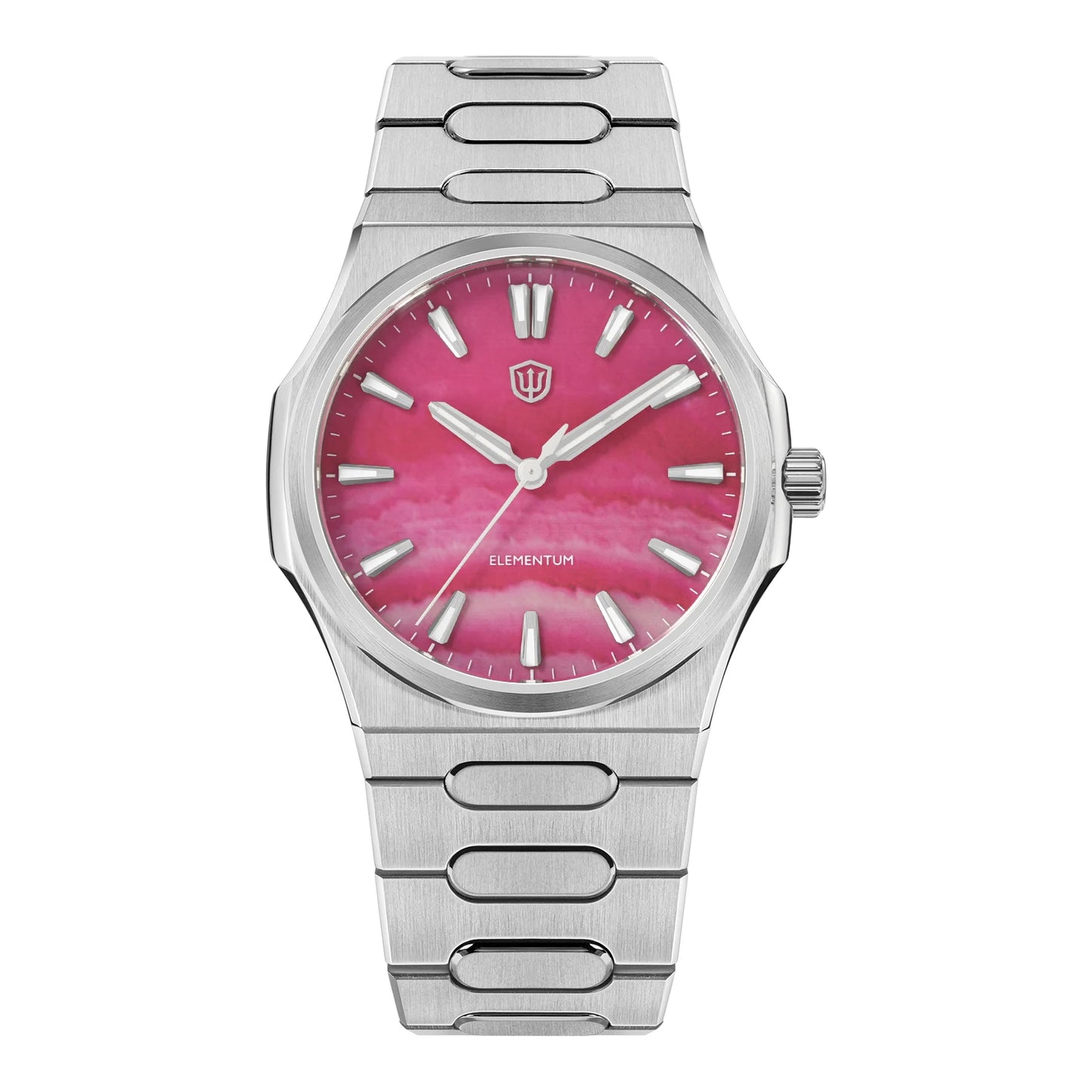Premium Watchdives WD0016B — Stunning Faceted Natural Stone Dial, Sweeping Quartz [Multiple Colour Choices]