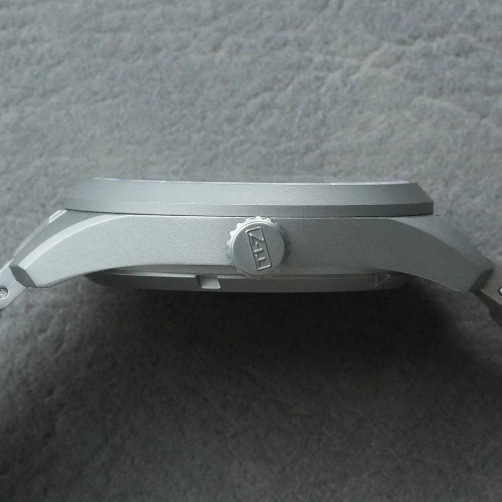 CADISEN TI-7 Autodyne — Genuine Titanium Automatic Watch, Titanium Bracelet Version, Sapphire Crystal, Miyota 8215