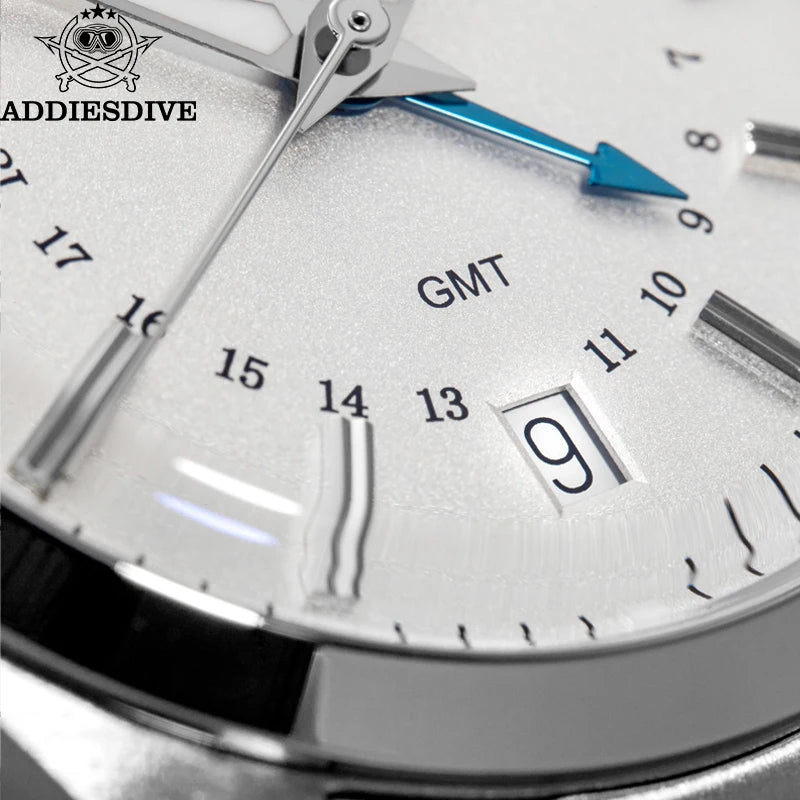 Real GMT, Real Depth, Smaller Fit — ADDIESDIVE AD2065 36mm GMT Quartz  Diver [Colour Options]