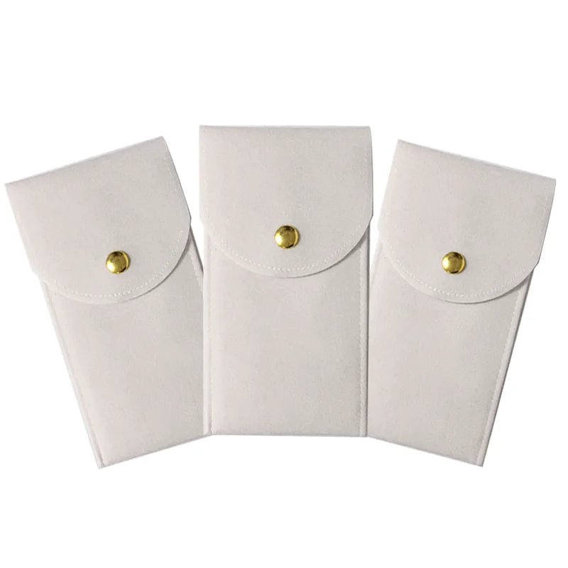 Keep It Dust-Free, Wherever You Go — Protective Velvet Watch Travel Pouch