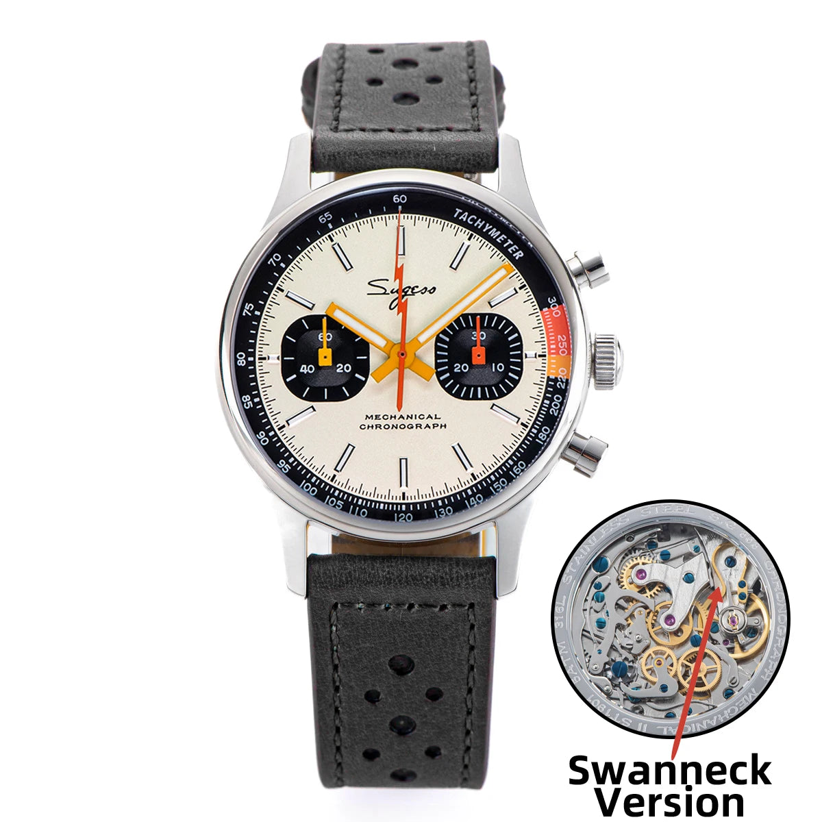Built for the Cockpit — Sugess ST19 Swanneck Chronograph, Hand Wind, Sapphire