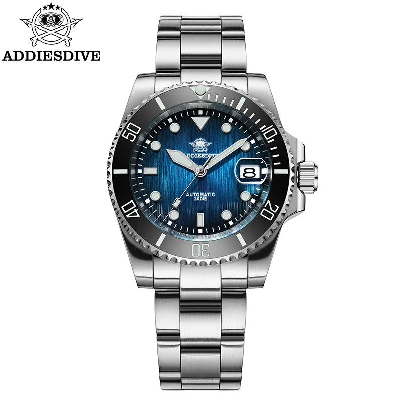 Addiesdive AD2536 — Popular Miyota Automatic Diver Watch, 200m Water Resistance [Colour Options]