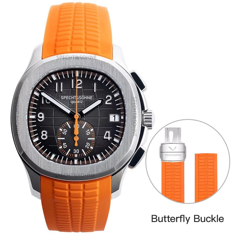 Specht & Söhne New Classic Sports Watch — Chronograph-Style Dial, 50M Waterproof [Multiple Colour Choices]