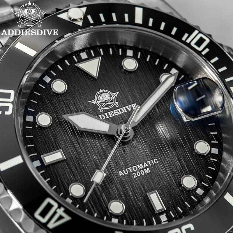 Addiesdive AD2536 — Popular Miyota Automatic Diver Watch, 200m Water Resistance [Colour Options]