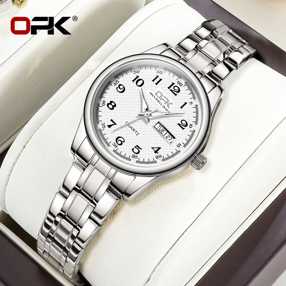 Stunning OPK 8110 — Timeless Women's Watch, Double Calendar, Perfect Everyday Gift