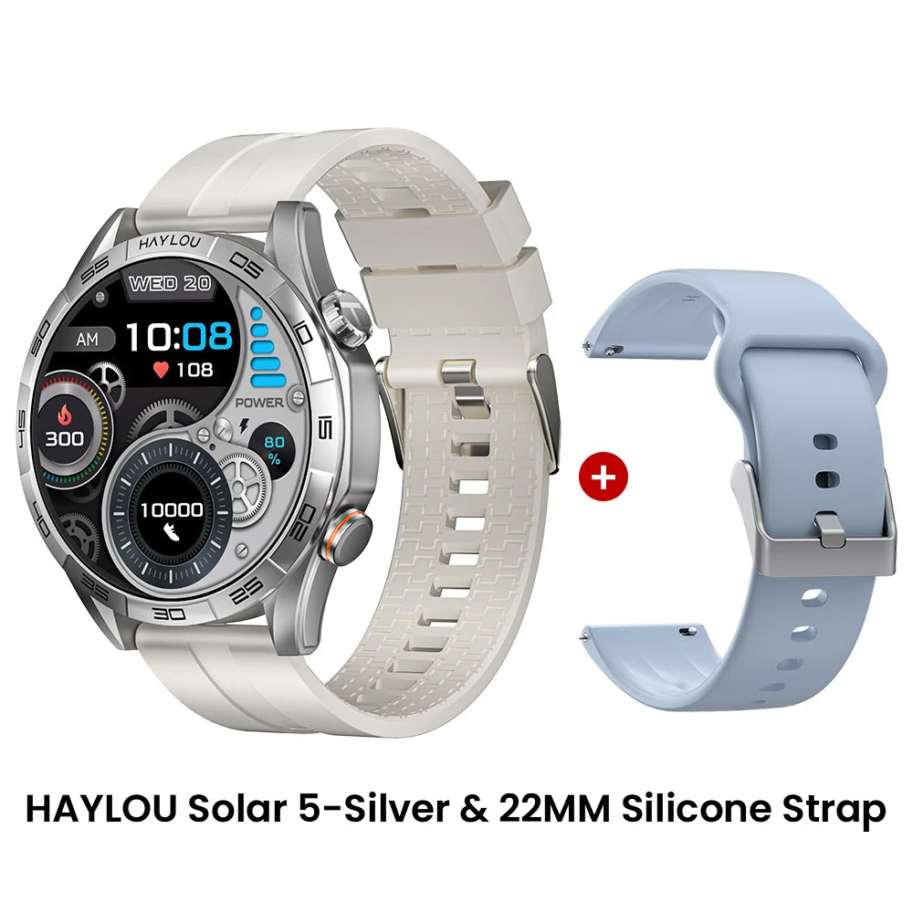 Men's AMOLED Smart Watch — Voice Calling, IP68 Waterproof, 15-Day Battery [Multiple Strap & Colour Options]