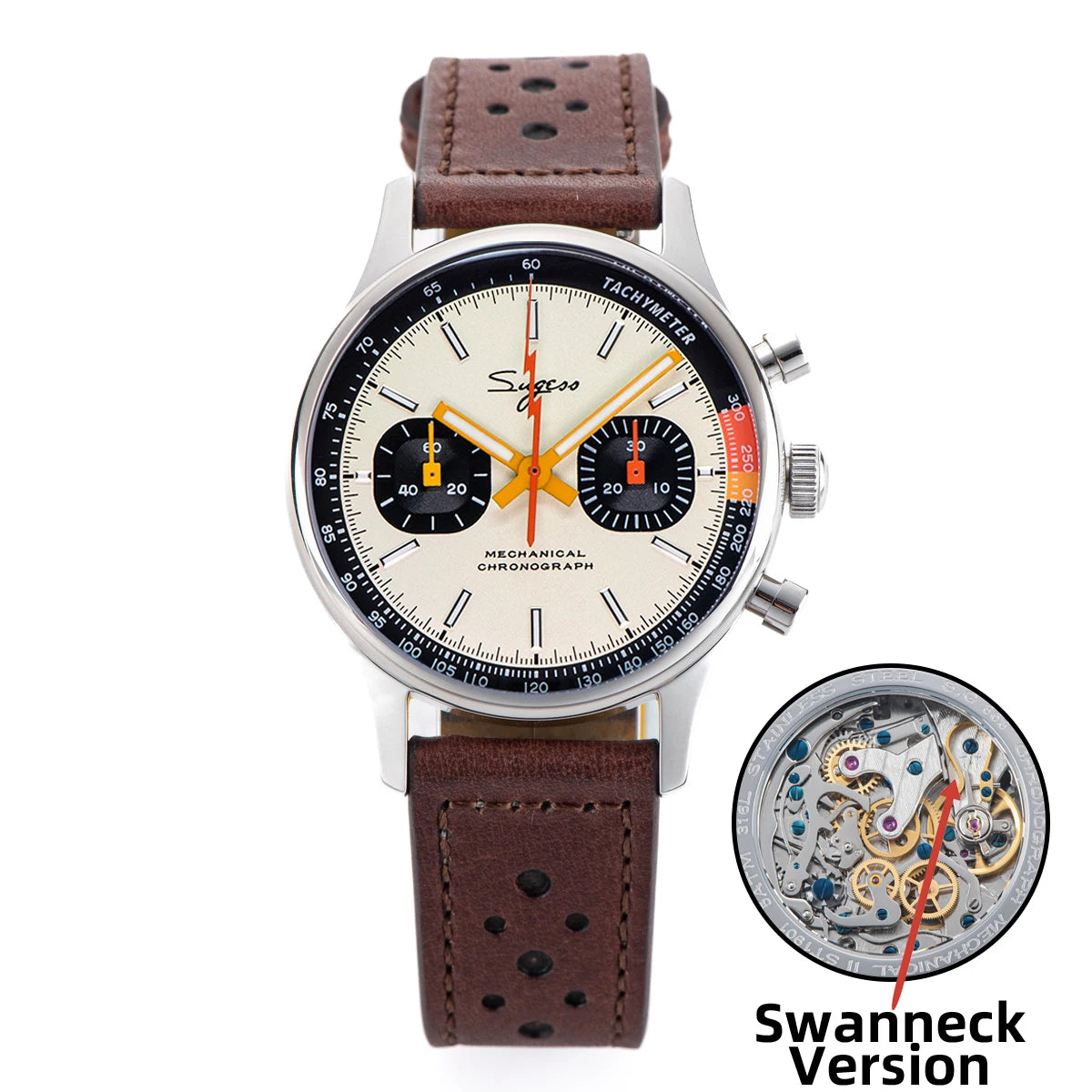 Built for the Cockpit — Sugess ST19 Swanneck Chronograph, Hand Wind, Sapphire