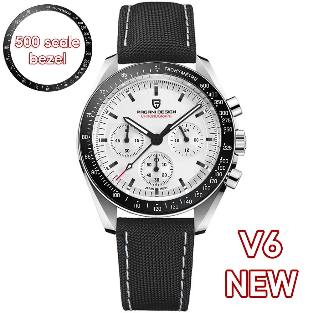 Tribute Collection — Pagani Design PD-1701 Chronograph, Fifth Generation, Tachymeter Bezel