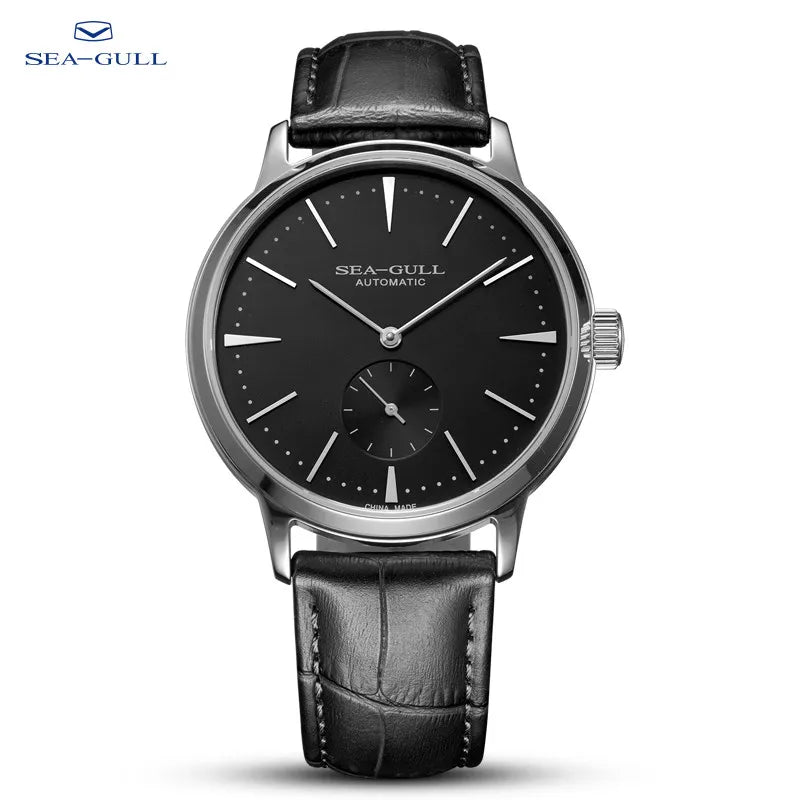 Iconinc Sea-Gull 6075 — In-House Automatic Dress Watch, Sapphire Crystal, 40mm Case