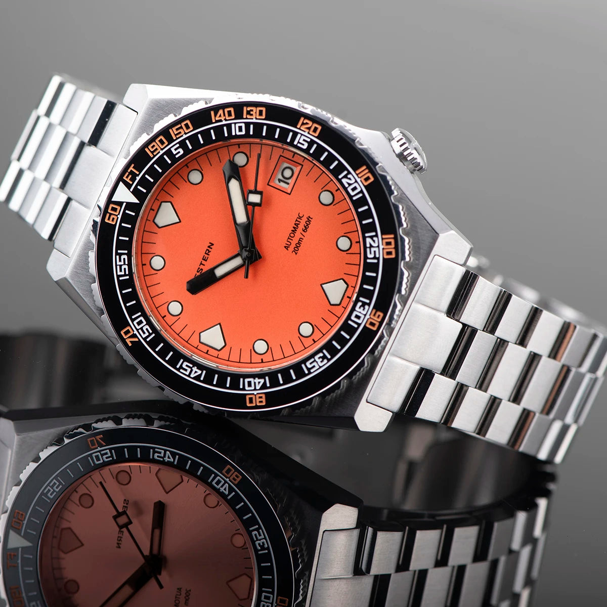 Seestern SUB600T V3 — Genuine Seiko Movement, Bright Dial Options, Ceramic Bezel, 200M Sapphire