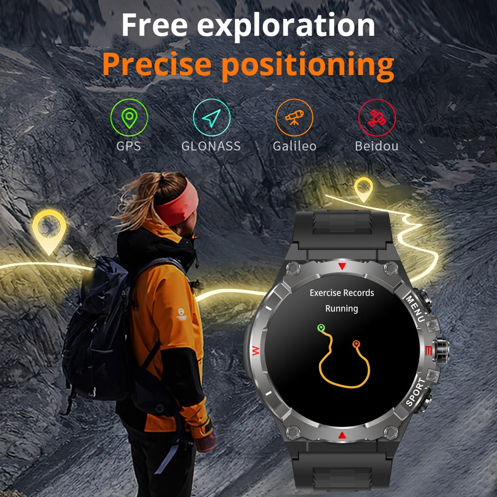 High Specifications COLMI GPS Smartwatch — Built-In GPS, AMOLED Display, Compass