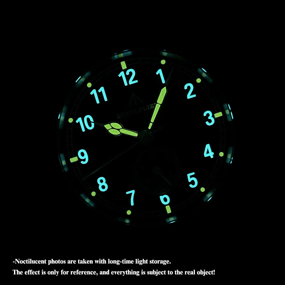 Wear in Style — STEELFLIER SF746 Multi-Dial Watch, Swiss Luminous, 200M Waterproof [Colour & Strap Options]