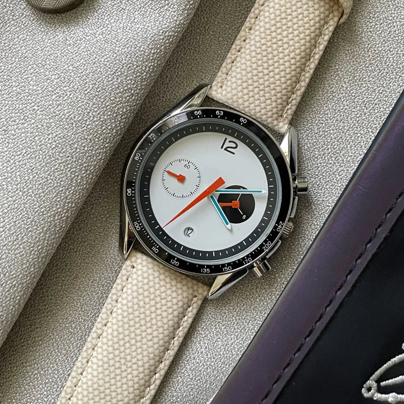 Mens CILOA Quartz Timer Dress Watch — Simplistic Design with Classic Good Looks, Zero Fuss