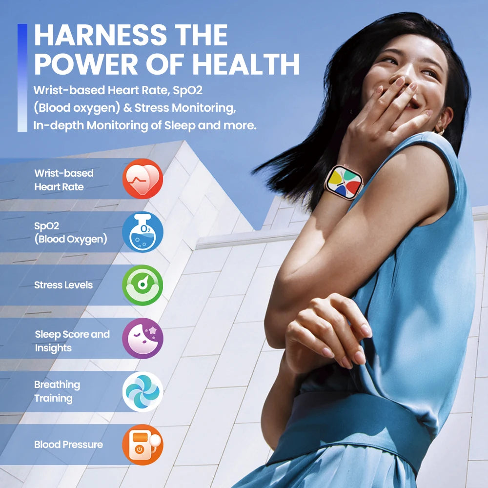 Effortless Everyday Companion — Zeblaze Btalk Plus Men's Voice Calling Smartwatch [Colour Options]