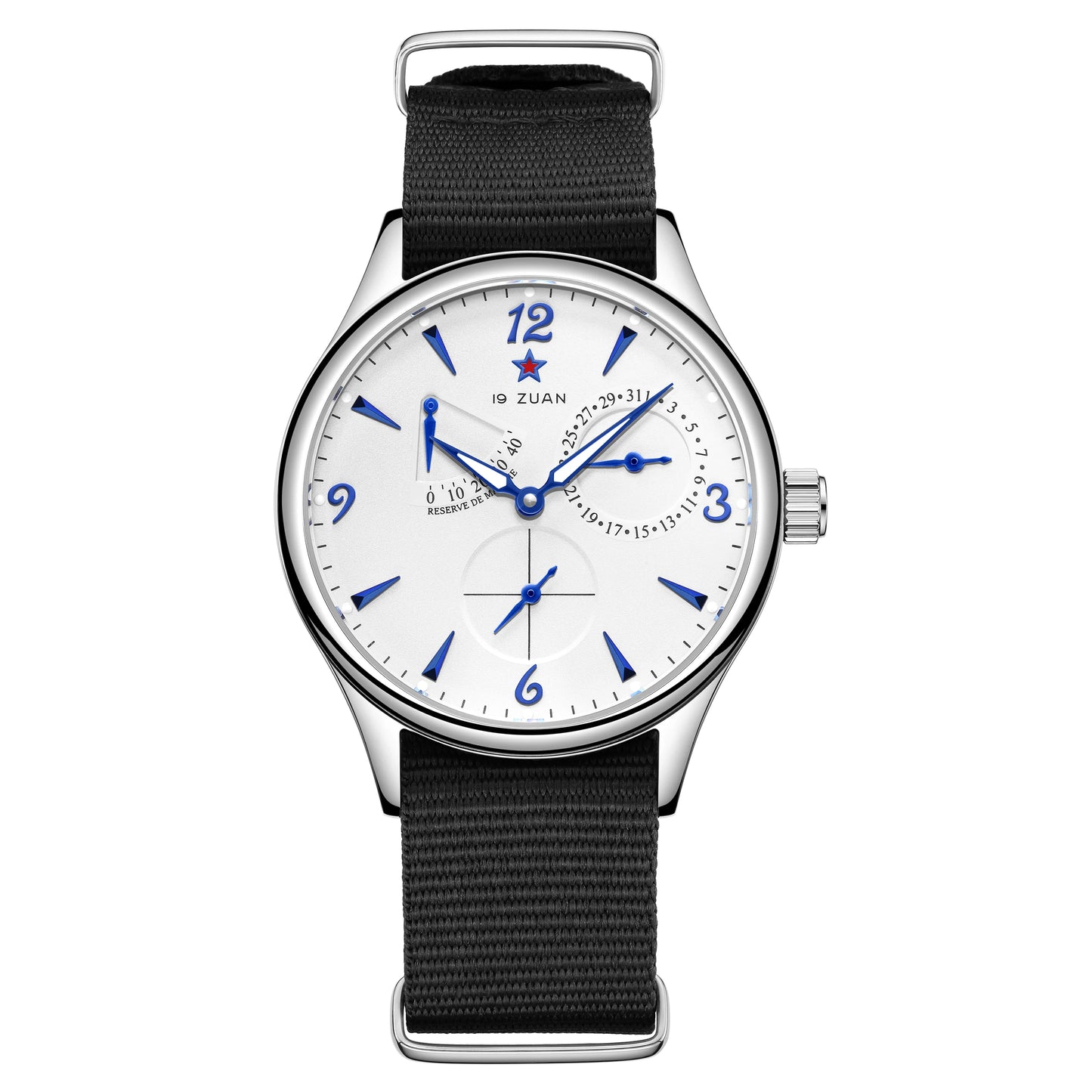 New 1963 40Mm Mens Pilot Automatic Mechanical Watch Seagull ST17 Sapphire Crystal Waterproof Retro Style