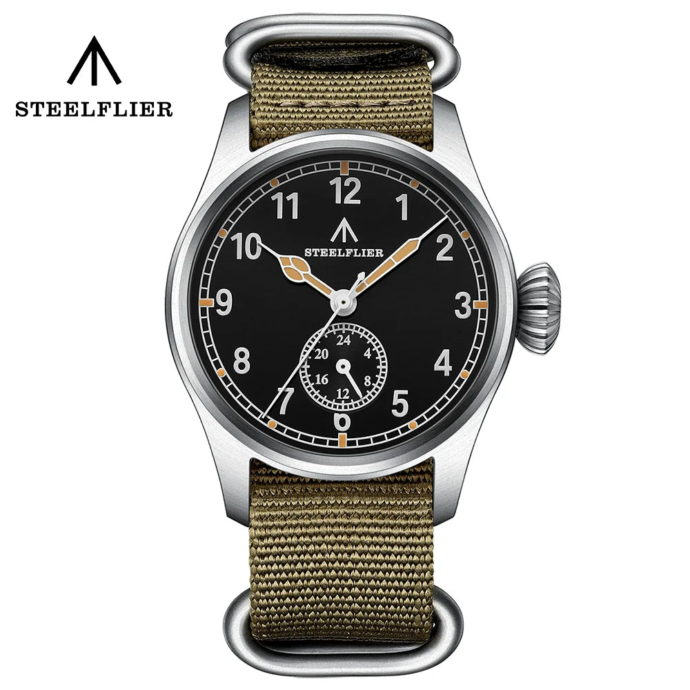 Wear in Style — STEELFLIER SF746 Multi-Dial Watch, Swiss Luminous, 200M Waterproof [Colour & Strap Options]