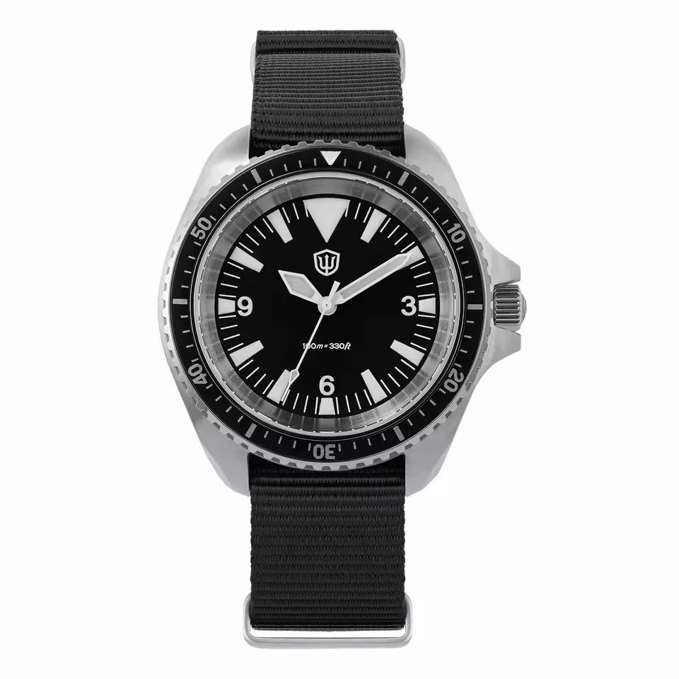 Watchdives WD1980 V3 — Sapphire Crystal, Sweep-Second Quartz, 100m Water Resistant Modern with a Vintage Twist!
